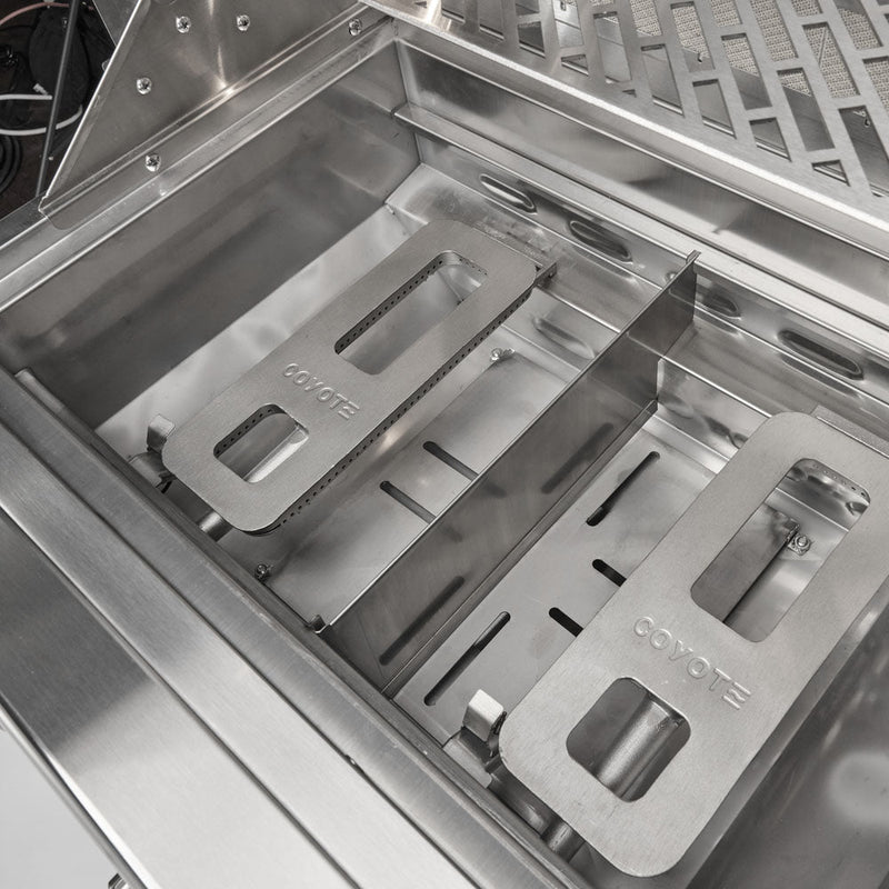 Coyote 36" CL Grill Package w/ Accessories - C3CL36+C3-DA2436+C3DB+CCVR36-BIG+CCHTRAY12+C3CLSIGRATE36V+C1GRDL 16