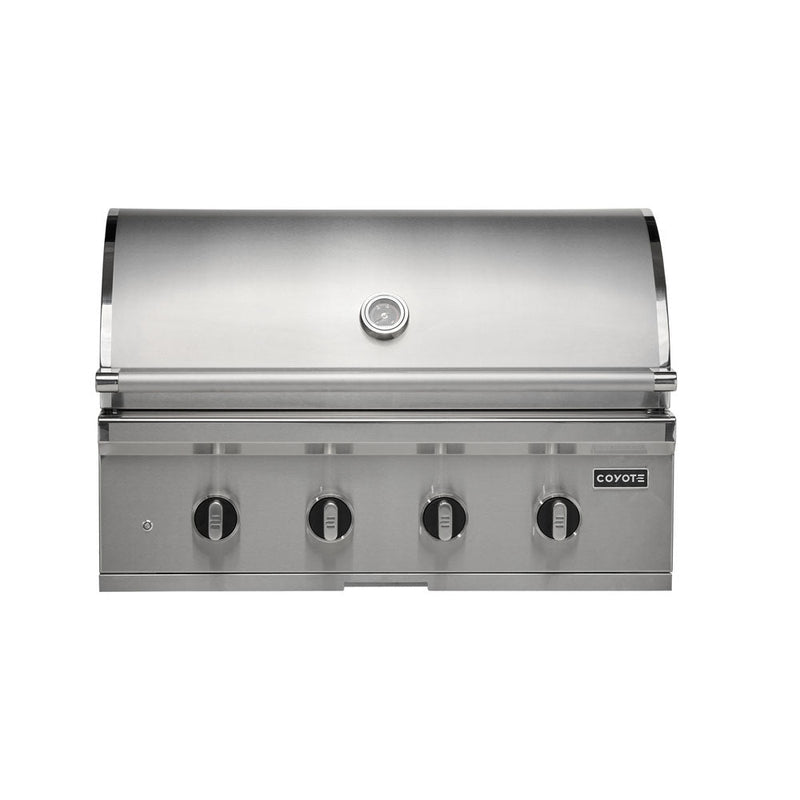 Coyote 36" CL Grill Package w/ Accessories - C3CL36+C3-DA2436+C3DB+CCVR36-BIG+CCHTRAY12+C3CLSIGRATE36V+C1GRDL 1