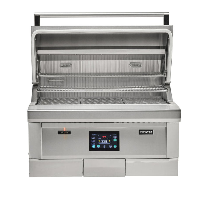 Coyote 36" Next Gen Pellet Grill - Built-In 28