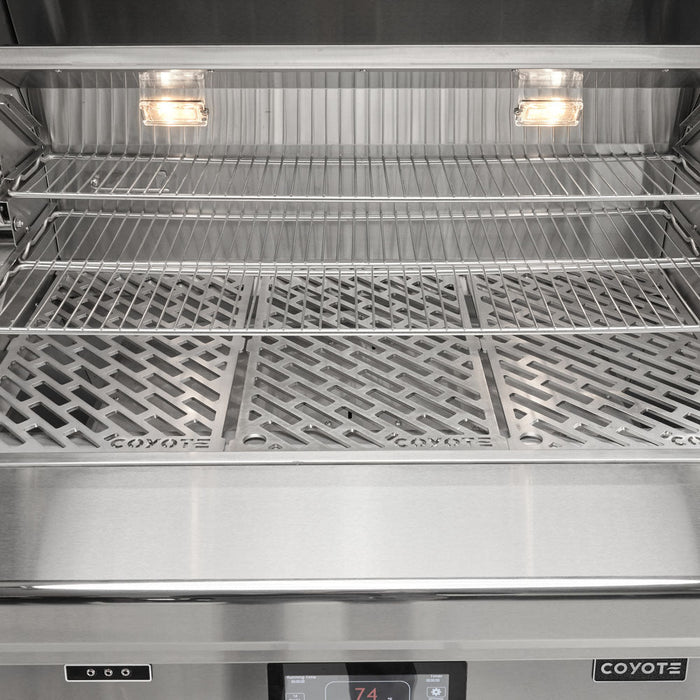 Coyote 36" Next Gen Pellet Grill - Built-In 35