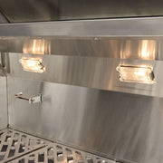 Coyote SL-Series 42" Ultimate Grill Package - Includes 42" SL-Series Grill, 36" Pellet Grill, 39" Double Access Door, Power Burner & 24" Outdoor Refrigerator - C3SL42+C2P36+C3-DA2439+C3PB+C124R-S - 39