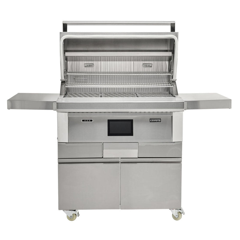 Coyote 36" Next Gen Pellet Head on Cart 29