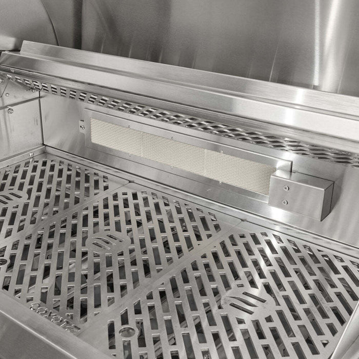 Coyote 36" SL-Series Grill Package - Includes SL-Series 36" Built-In Gas Grill with Sear Zone & Rotisserie, 36" Double Access Door & 12" Built-In Double Side Burner - C3SL36+CDA2436+C1DB 26