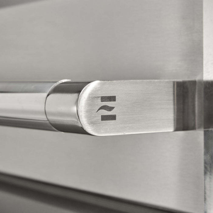 Coyote 36" SL-Series Grill Package - Includes SL-Series 36" Built-In Gas Grill with Sear Zone & Rotisserie, 36" Double Access Door - C3SL36+CDA2436