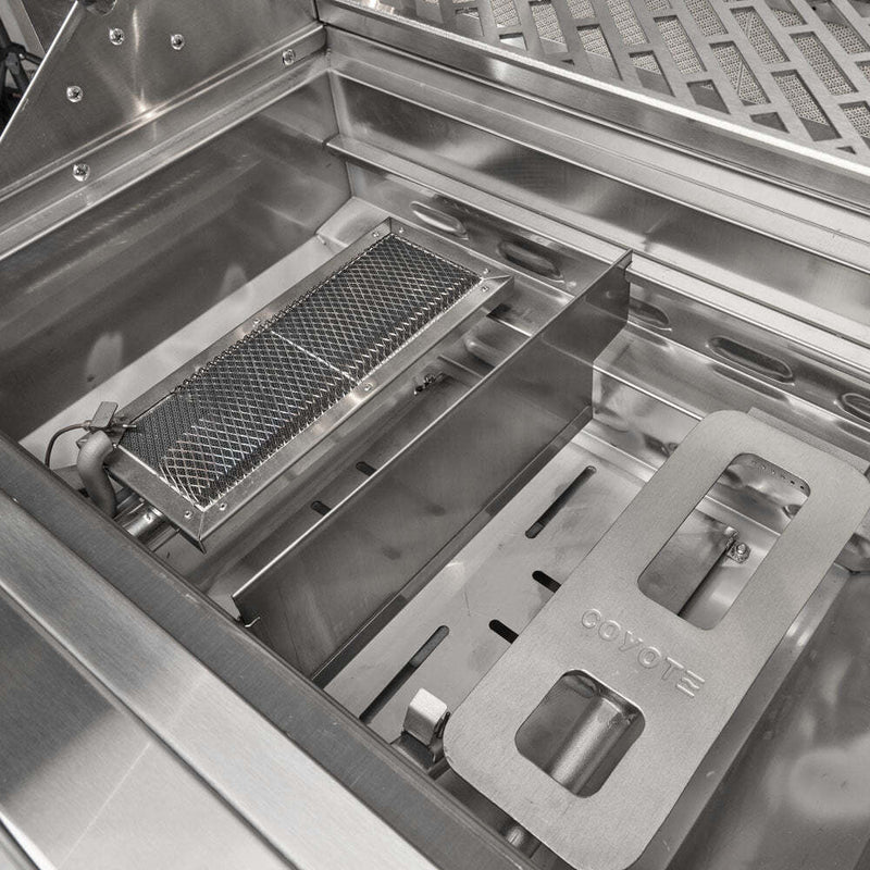 Coyote SL-Series 36" Grill Package - Includes 36" SL-Series Grill, 36" Double Access Door & Double Side Burner - C3SL36+C3-DA2436+C3DB - 10