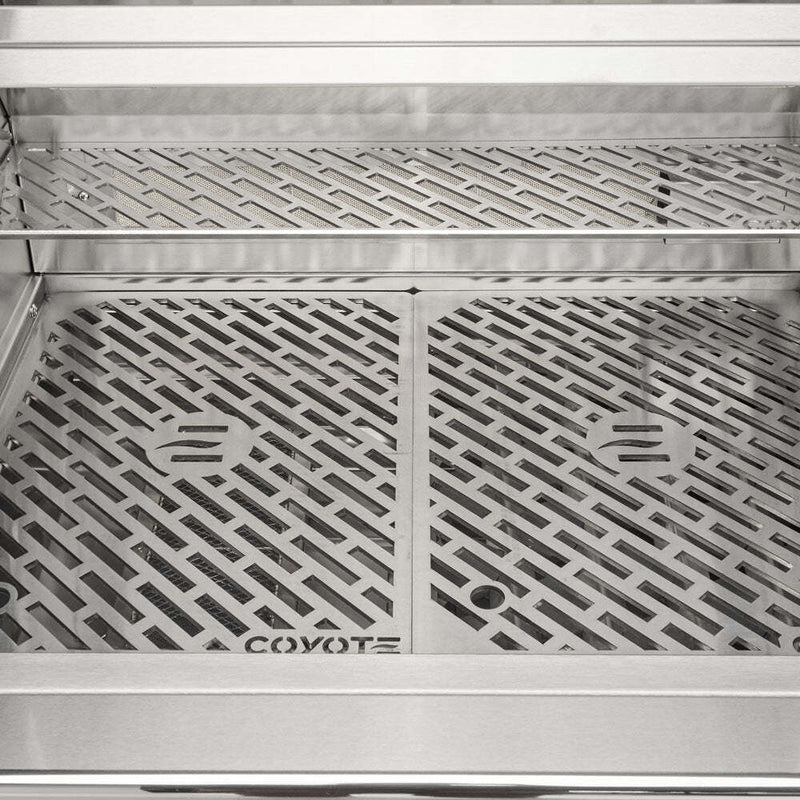 Coyote SL-Series 36" Grill Package - Includes 36" SL-Series Grill, 36" Double Access Door & Double Side Burner - C3SL36+C3-DA2436+C3DB - 11