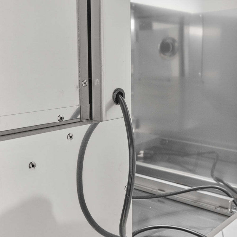 Coyote 42" Access Door With Storage & Warming Drawer Combo 1