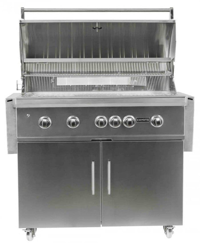 Coyote 42" C-Series Grill With Cart - C2C42+C1S42CT 5