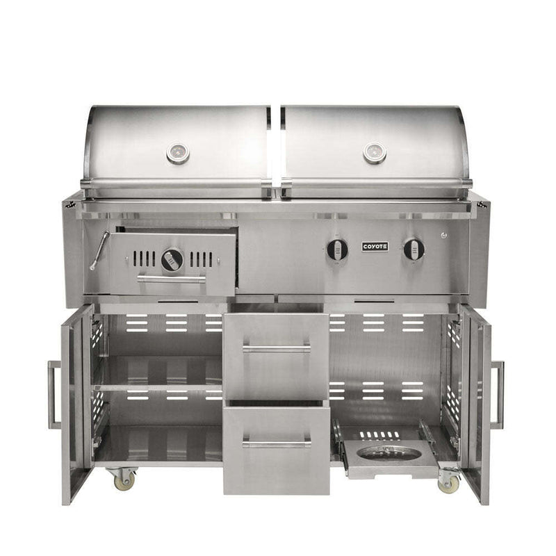 Coyote 50" Built-In Hybrid Grill 3