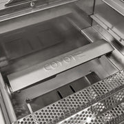 Coyote Hybrid Grill Package w/ Accessories - C3HY50+CCVR50-BIG+C3BRIQ50+C1GRDL 11