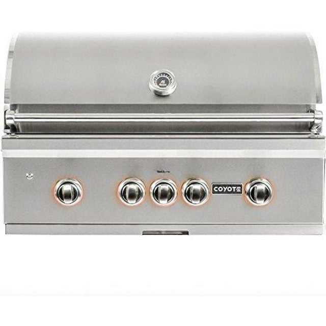 Coyote S-Series 36" Built-In Rapid Sear Gas Grill, Liquid Propane - C2SL36LP-OPENBOX 2