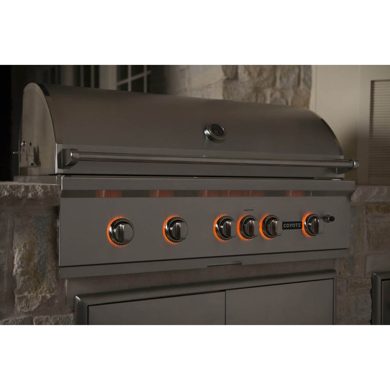 Coyote S-Series 42" Rapid Sear Built-In Gas Grill - C2SL42