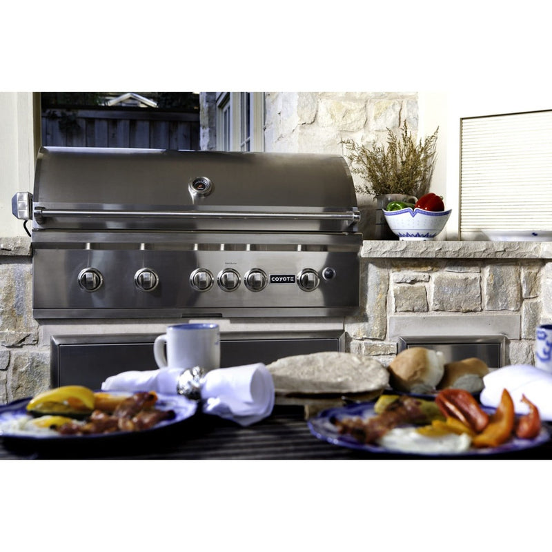 Coyote S-Series 42" Rapid Sear Built-In Gas Grill - C2SL42
