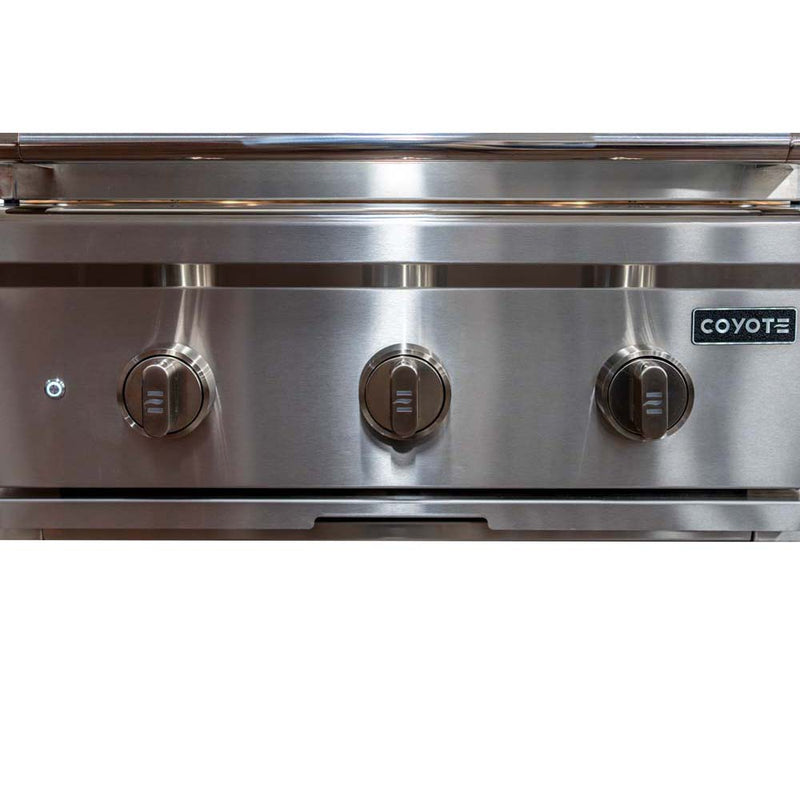 Coyote 4 Piece Outdoor Kitchen Island Package - CKEY6