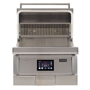 28" Coyote Built-In Pellet Grill 1
