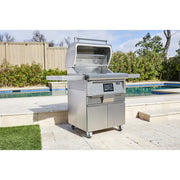 28" Coyote Pellet Grill on Cart 3