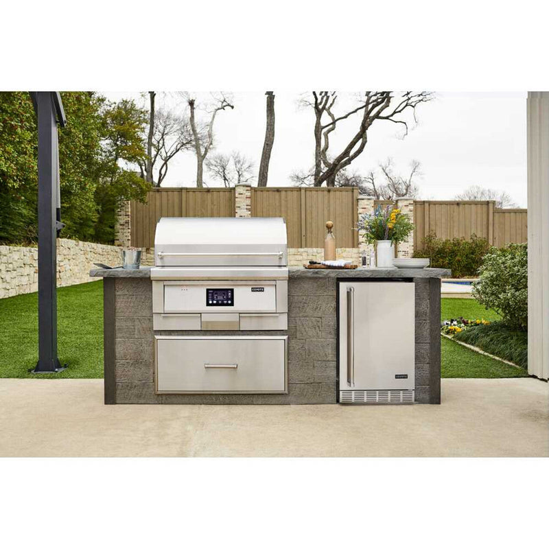 36" Coyote Built-In Pellet Grill 10