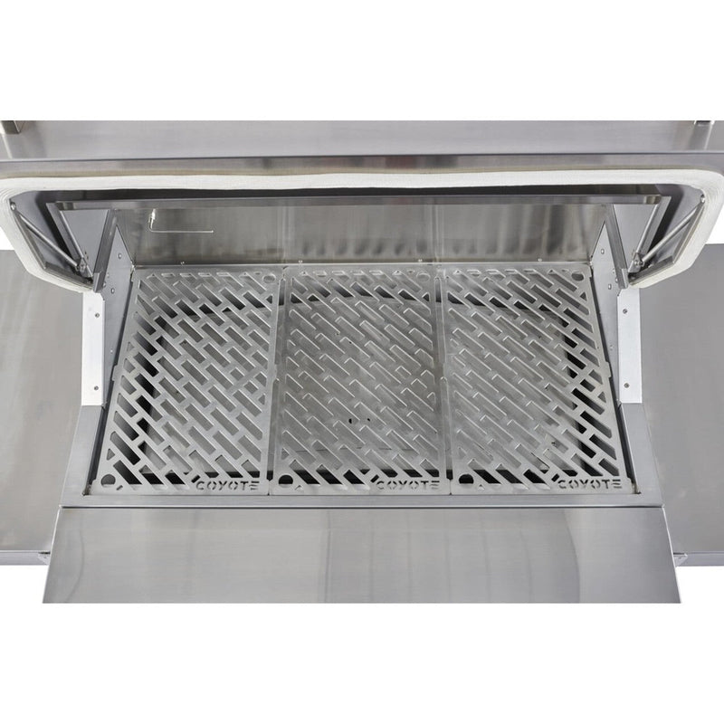 36" Coyote Built-In Pellet Grill 3