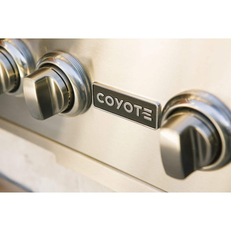 Coyote 36" Built In Charcoal Grill - C1CH36 2