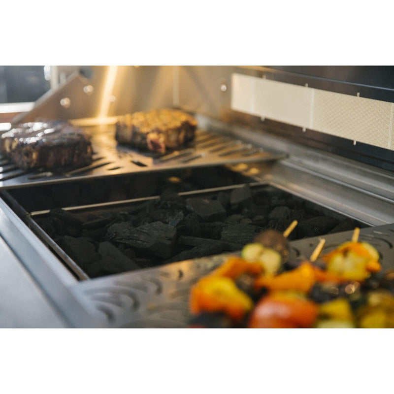 Coyote 36" Built In Charcoal Grill - C1CH36 6