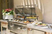 Coyote 50" Freestanding Gas/Charcoal Dual Fuel Grill 2