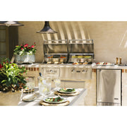 Coyote 30" SL-Series Grill Package - Includes SL-Series 30" Built-In Grill with Sear Zone & Rotisserie, 26" Double Access Door & Built-In Single Side Burner - C3SL30+CDA2426+C1SB 23