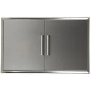 Coyote 42" SL-Series Grill Package - Includes SL-Series 42" Built-In Grill with Sear Zone & Rotisserie, 39" Double Access Door & 12" Built-In Double Side Burner - C3SL42+CDA2439+C1DB 23