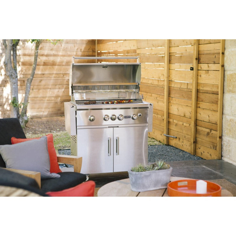 Coyote S-Series 36" Rapid Sear Built In Gas Grill - C2SL36 7