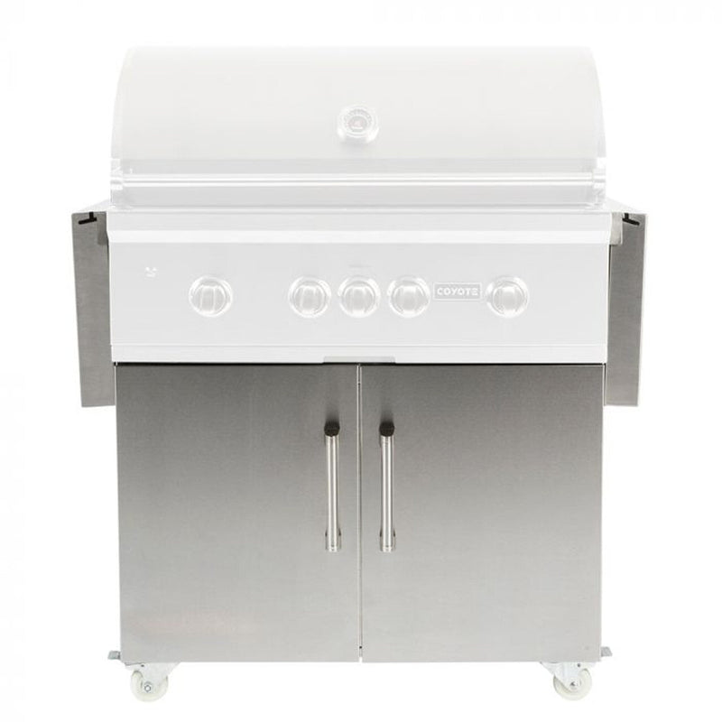 Coyote 36" Stainless Steel Grill Cart - C1S36CT 1
