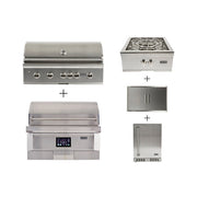Ultimate Grill Package - Includes 42" S-Series Grill, 36" Pellet Grill, 39" Double Access Door, Power Burner, & 24" Outdoor Refrigerator 10