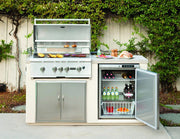 Ultimate Grill Package - Includes 42" S-Series Grill, 36" Pellet Grill, 39" Double Access Door, Power Burner, & 24" Outdoor Refrigerator 2