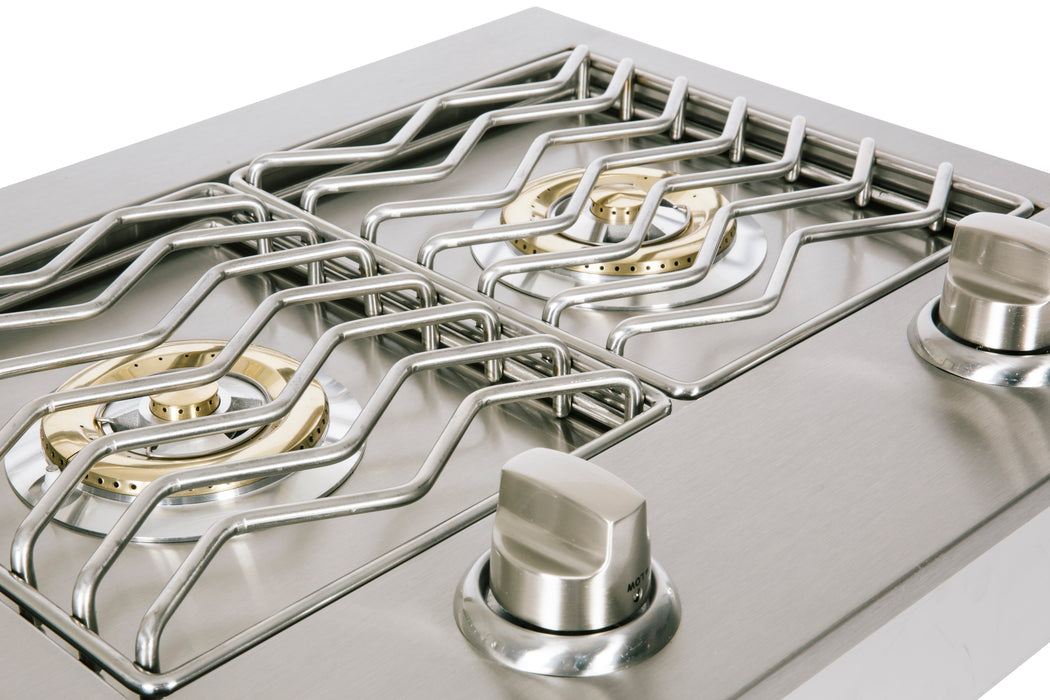 Coyote Builder Series Double Side Burner Drop In - CAMDSB-OPENBOX